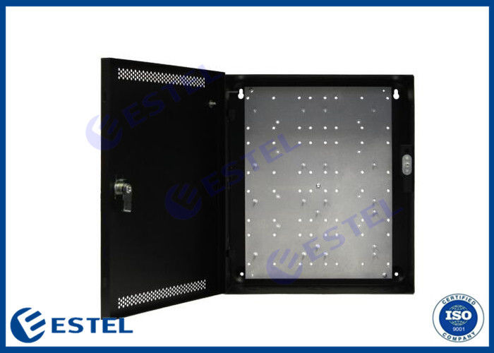 ตู้ติดผนังกลางแจ้งสีดำ ISO9001 IP55