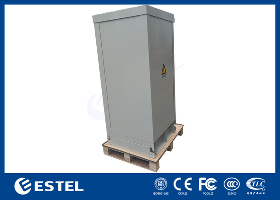 32U Outdoor 19 Inch Rack Cabinet ตู้โทรคมนาคม พร้อม PDU และเครื่องปรับอากาศ 1500W