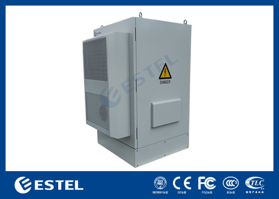 SGCC กองโทรคมนาคมกลางแจ้งสองผนัง พร้อมเครื่องปรับอากาศ 48VDC และแฟน