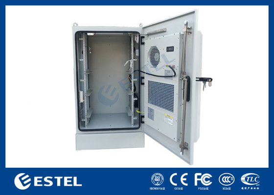SGCC กองโทรคมนาคมกลางแจ้งสองผนัง พร้อมเครื่องปรับอากาศ 48VDC และแฟน