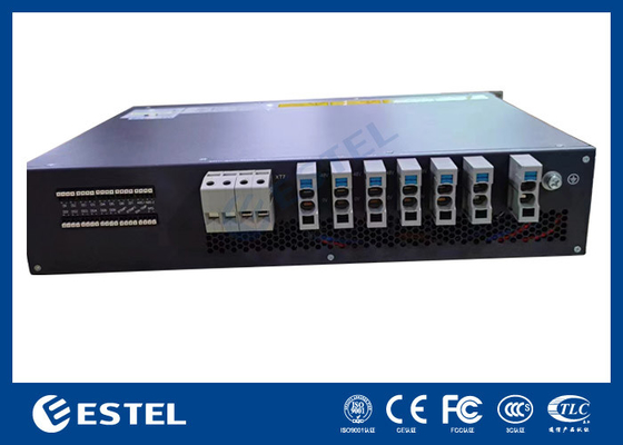 DC48V Rack Mount Rectifier 90A ความจุสูง 220VAC โทรคมนาคม Single Phase Rectifier