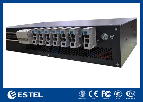 DC48V Rack Mount Rectifier 90A ความจุสูง 220VAC โทรคมนาคม Single Phase Rectifier