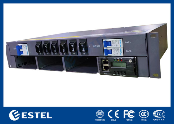 DC48V Rack Mount Rectifier 90A ความจุสูง 220VAC โทรคมนาคม Single Phase Rectifier