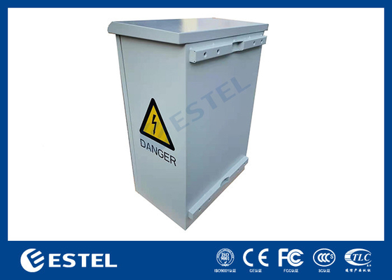 ตู้โทรคมนาคมกลางแจ้งติดผนังด้วย TEC Cooler 19 นิ้ว Rack 7U User Space