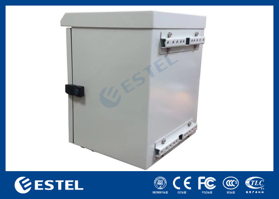 DIN Rail Pole Mount ป้องกันอากาศ แฟนบนด้านบนกับ Temp.