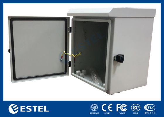 DIN Rail Pole Mount ป้องกันอากาศ แฟนบนด้านบนกับ Temp.