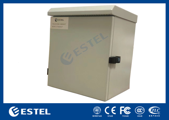 DIN Rail Pole Mount ป้องกันอากาศ แฟนบนด้านบนกับ Temp.