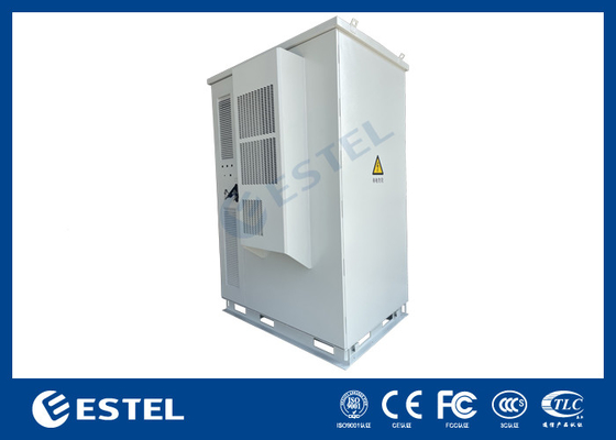 ปรับปรุง Three Bay Outdoor Base Station Cabinet ระบบปรับปรุงความเย็นและพลังงาน