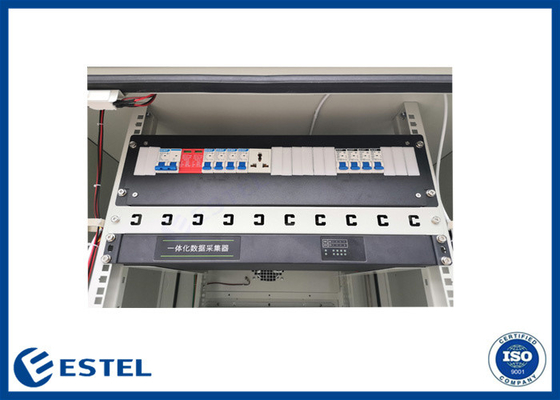 40U IP55 ตู้โทรคมนาคมที่ทนต่อสภาพอากาศ Double Wall Anti Corrosion